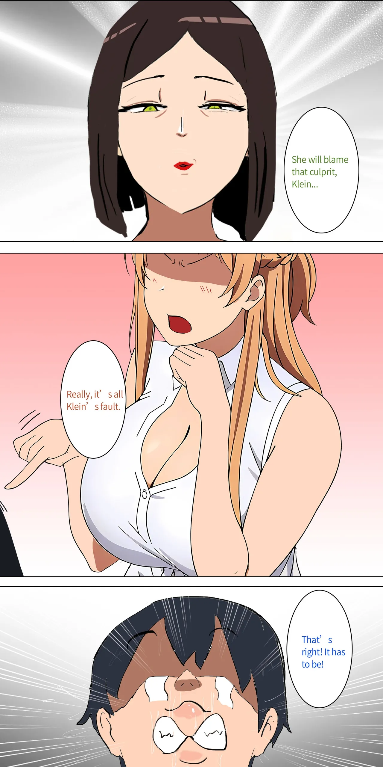 Asuna family 1-33 page 34 featuring asuna yuuki sword art online parody - full color big breasts hentai manga - read online free