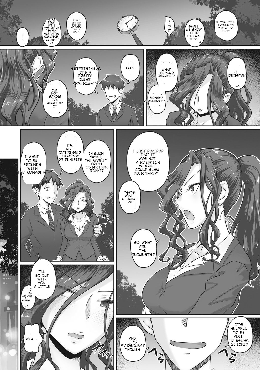 Hitozuma Buchou page 54 - rough translation big breasts hentai manga - read online free