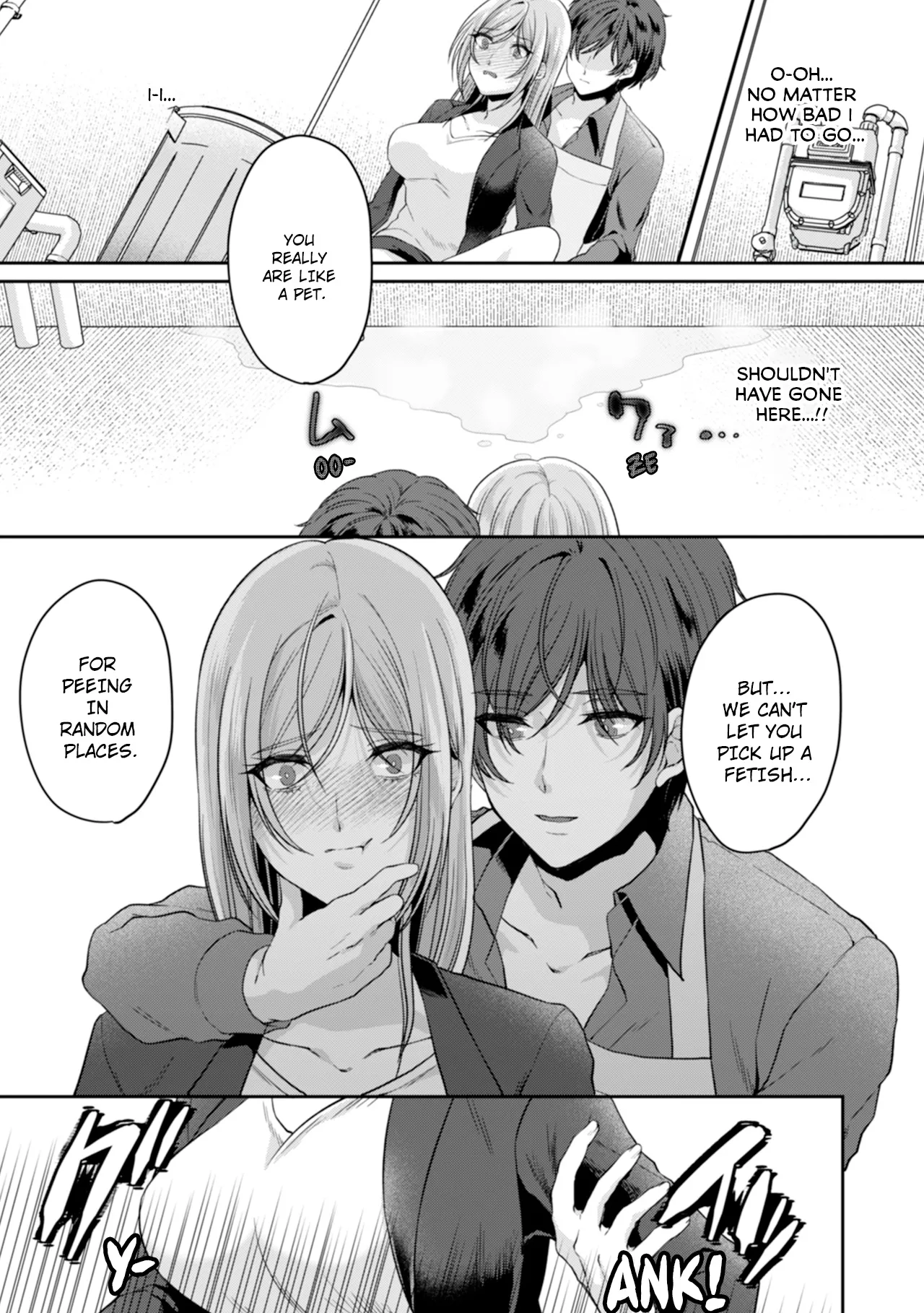 Manin Densha de Shikkin Sunzen!? Chikan Danshi no Ijiwaru na Yubi de Ikasare Tsuzuketa OL | Almost Pissing on a Crowded Train?! #1-16 page 115 - full censorship big breasts hentai manga - read online free