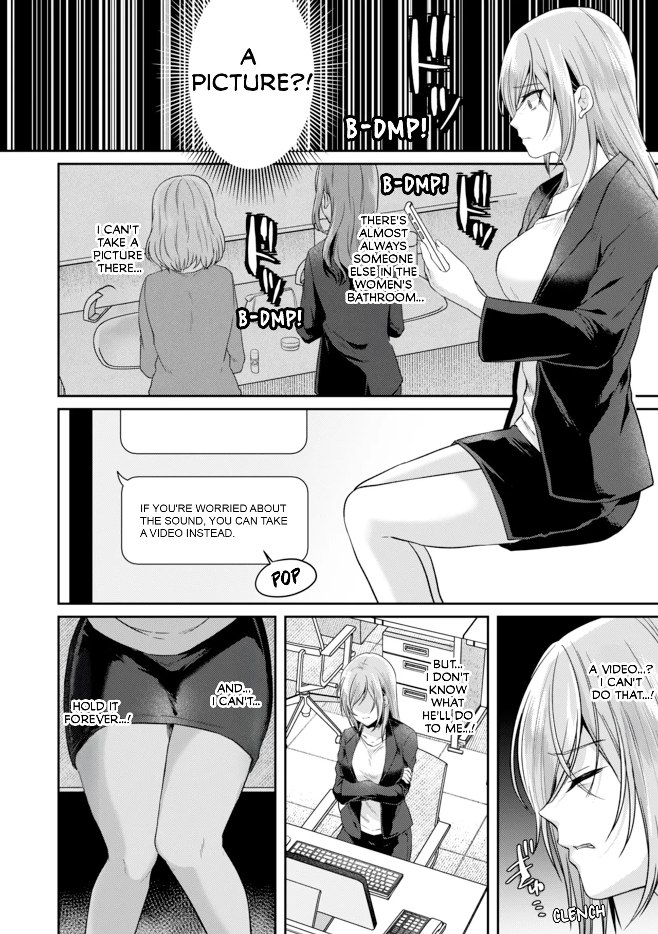 Manin Densha de Shikkin Sunzen!? Chikan Danshi no Ijiwaru na Yubi de Ikasare Tsuzuketa OL | Almost Pissing on a Crowded Train?! #1-16 page 130 - big breasts chastity belt hentai manga - read online free