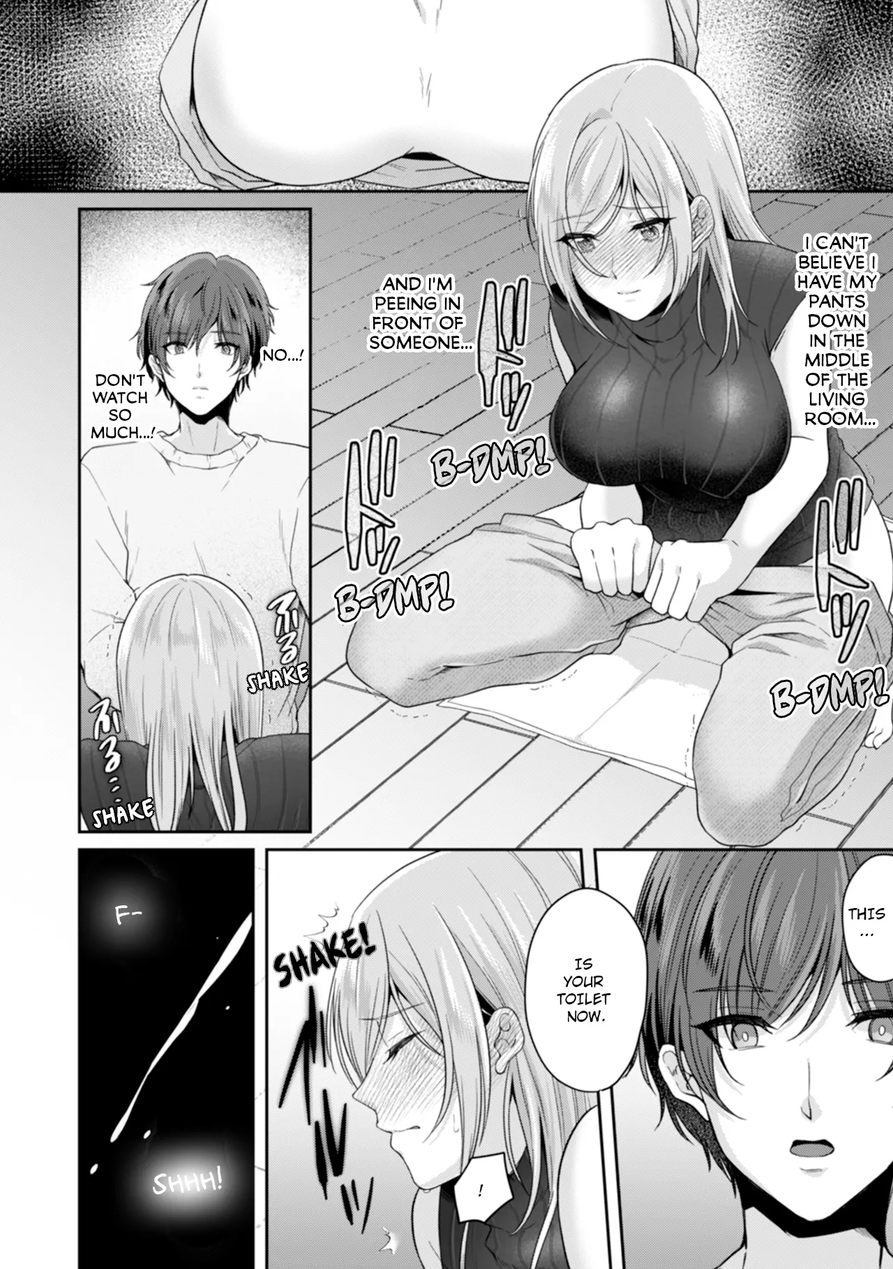 Manin Densha de Shikkin Sunzen!? Chikan Danshi no Ijiwaru na Yubi de Ikasare Tsuzuketa OL | Almost Pissing on a Crowded Train?! #1-16 page 157 - full censorship big breasts hentai manga - read online free