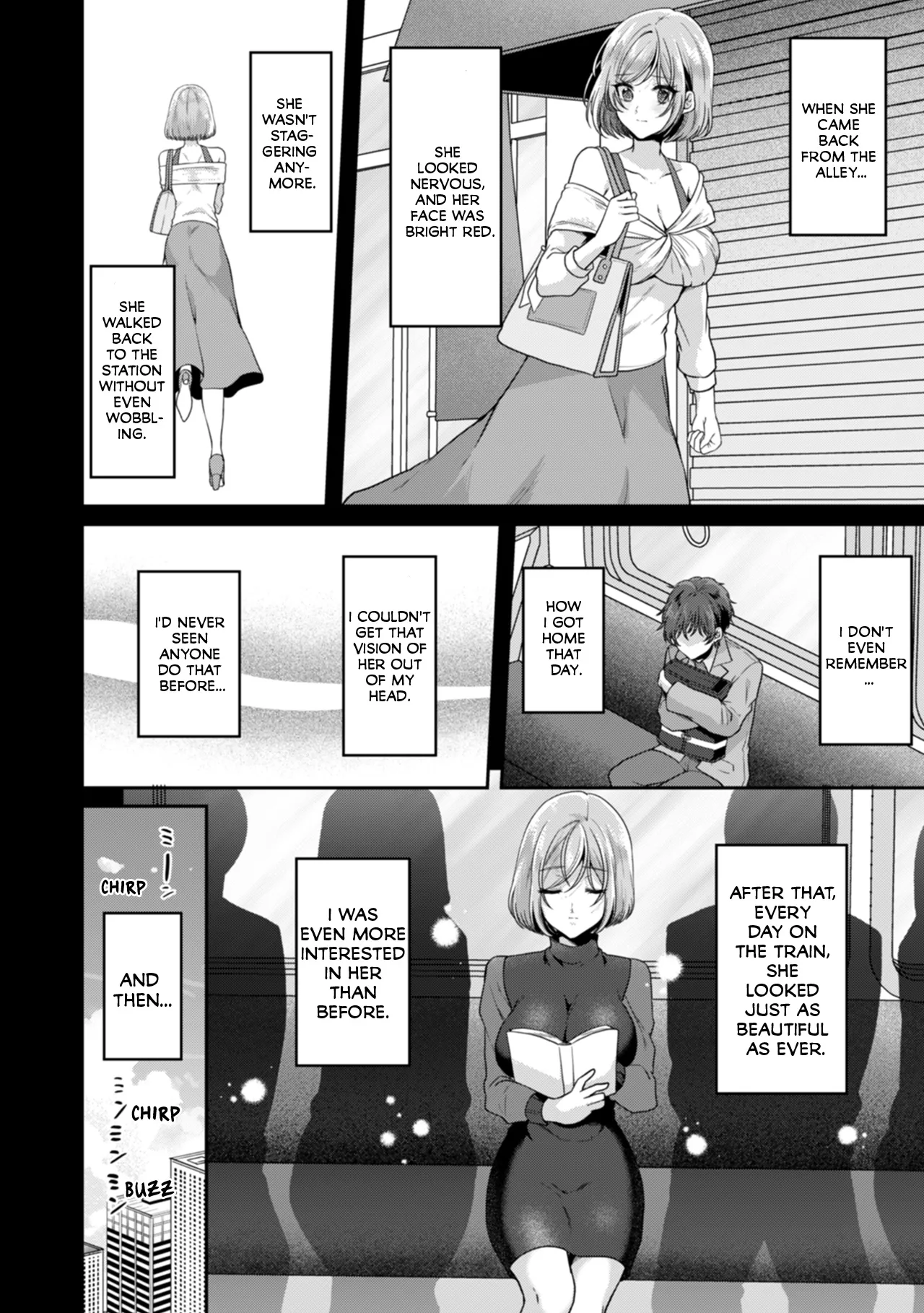 Manin Densha de Shikkin Sunzen!? Chikan Danshi no Ijiwaru na Yubi de Ikasare Tsuzuketa OL | Almost Pissing on a Crowded Train?! #1-16 page 201 - big breasts chastity belt hentai manga - read online free