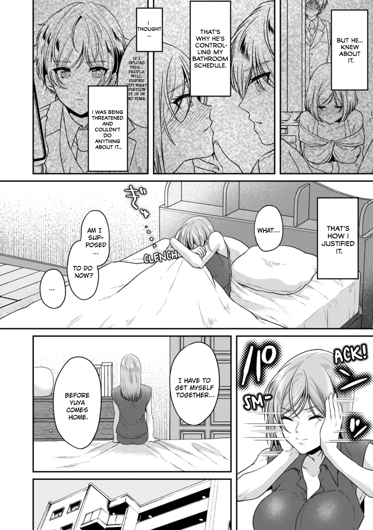 Manin Densha de Shikkin Sunzen!? Chikan Danshi no Ijiwaru na Yubi de Ikasare Tsuzuketa OL | Almost Pissing on a Crowded Train?! #1-16 page 211 - full censorship big breasts hentai manga - read online free
