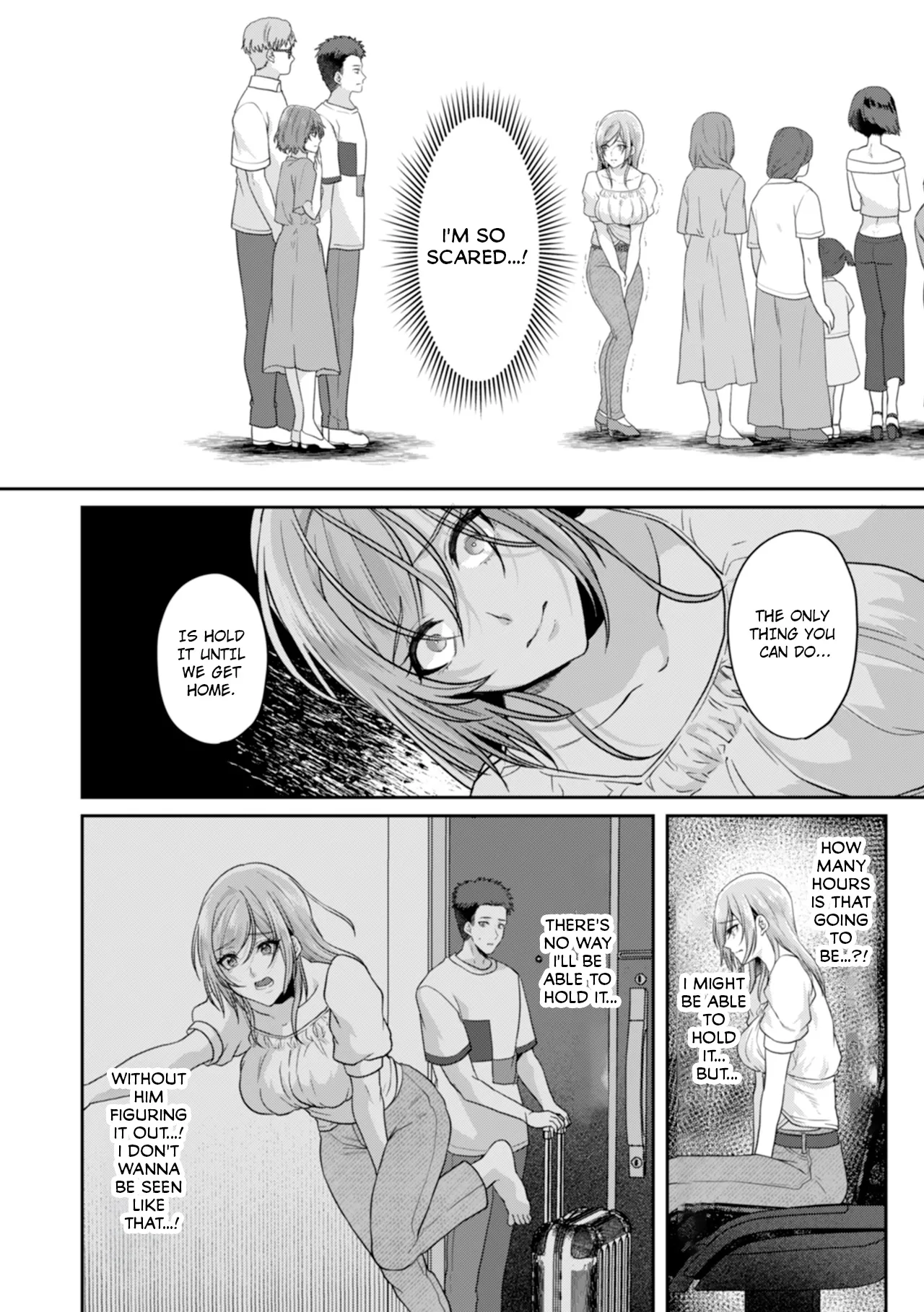 Manin Densha de Shikkin Sunzen!? Chikan Danshi no Ijiwaru na Yubi de Ikasare Tsuzuketa OL | Almost Pissing on a Crowded Train?! #1-16 page 292 - full censorship big breasts hentai manga - read online free