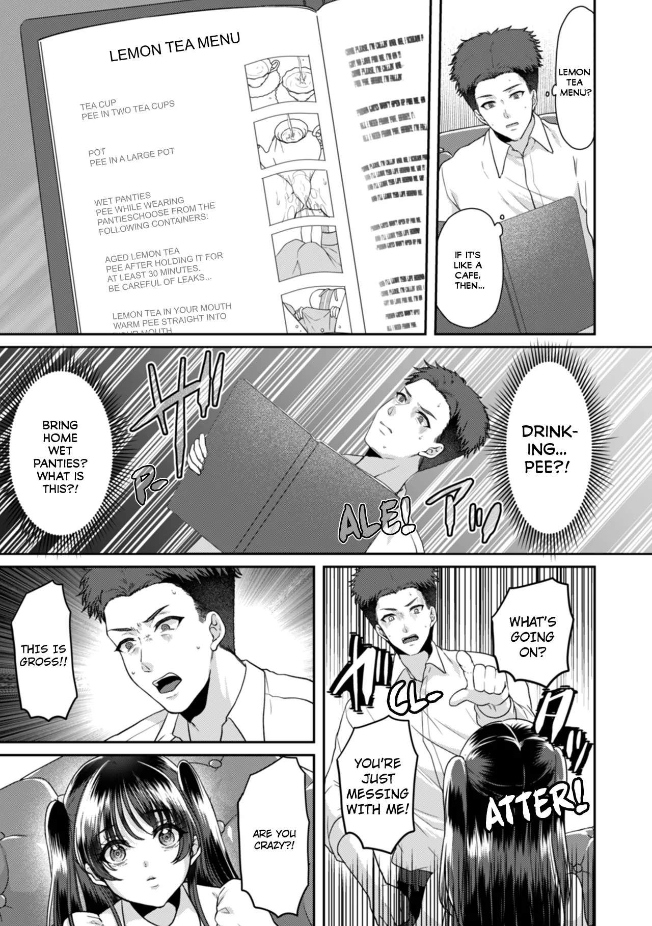 Manin Densha de Shikkin Sunzen!? Chikan Danshi no Ijiwaru na Yubi de Ikasare Tsuzuketa OL | Almost Pissing on a Crowded Train?! #1-16 page 329 - full censorship big breasts hentai manga - read online free