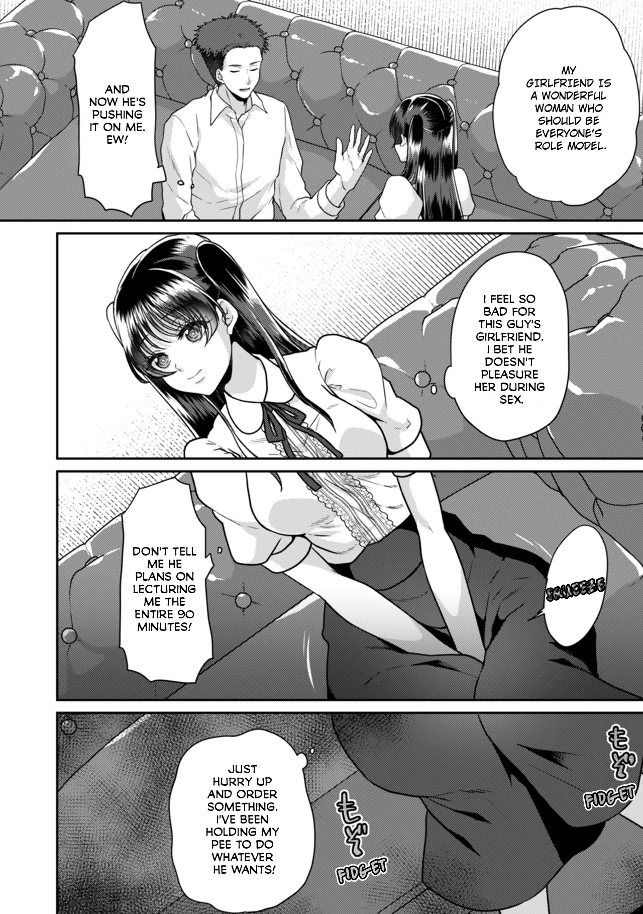 Manin Densha de Shikkin Sunzen!? Chikan Danshi no Ijiwaru na Yubi de Ikasare Tsuzuketa OL | Almost Pissing on a Crowded Train?! #1-16 page 331 - full censorship big breasts hentai manga - read online free