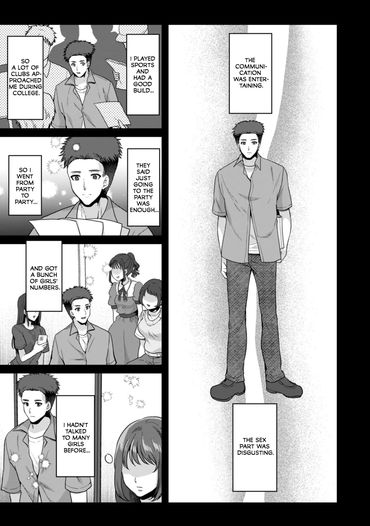 Manin Densha de Shikkin Sunzen!? Chikan Danshi no Ijiwaru na Yubi de Ikasare Tsuzuketa OL | Almost Pissing on a Crowded Train?! #1-16 page 362 - big breasts chastity belt hentai manga - read online free