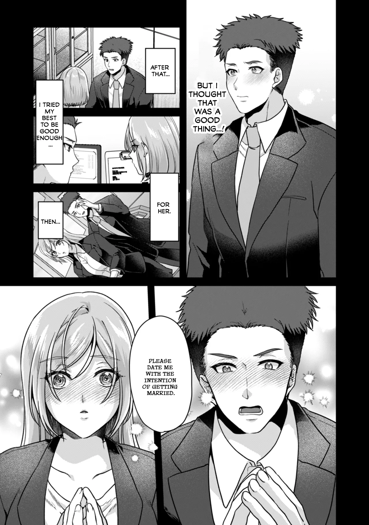 Manin Densha de Shikkin Sunzen!? Chikan Danshi no Ijiwaru na Yubi de Ikasare Tsuzuketa OL | Almost Pissing on a Crowded Train?! #1-16 page 366 - big breasts chastity belt hentai manga - read online free