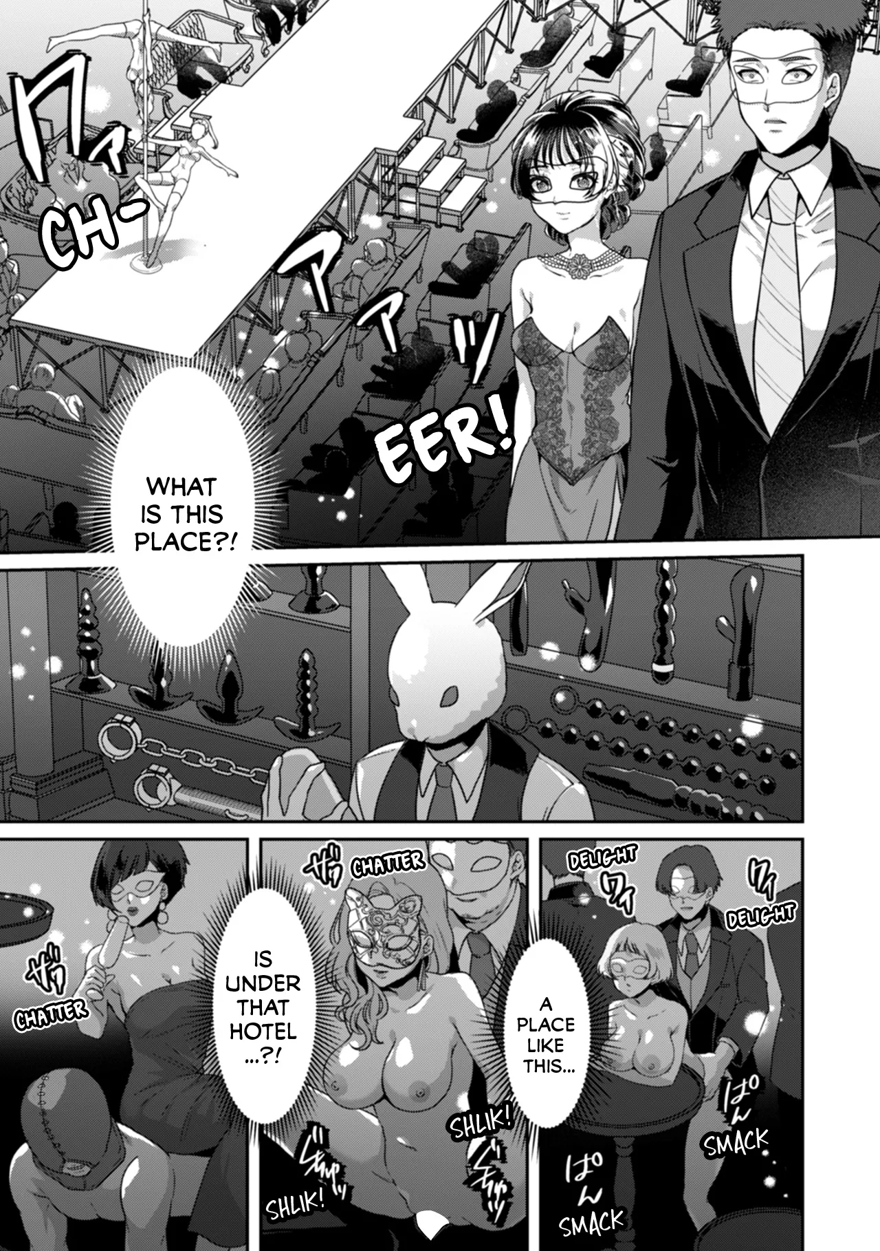 Manin Densha de Shikkin Sunzen!? Chikan Danshi no Ijiwaru na Yubi de Ikasare Tsuzuketa OL | Almost Pissing on a Crowded Train?! #1-16 page 385 - full censorship big breasts hentai manga - read online free