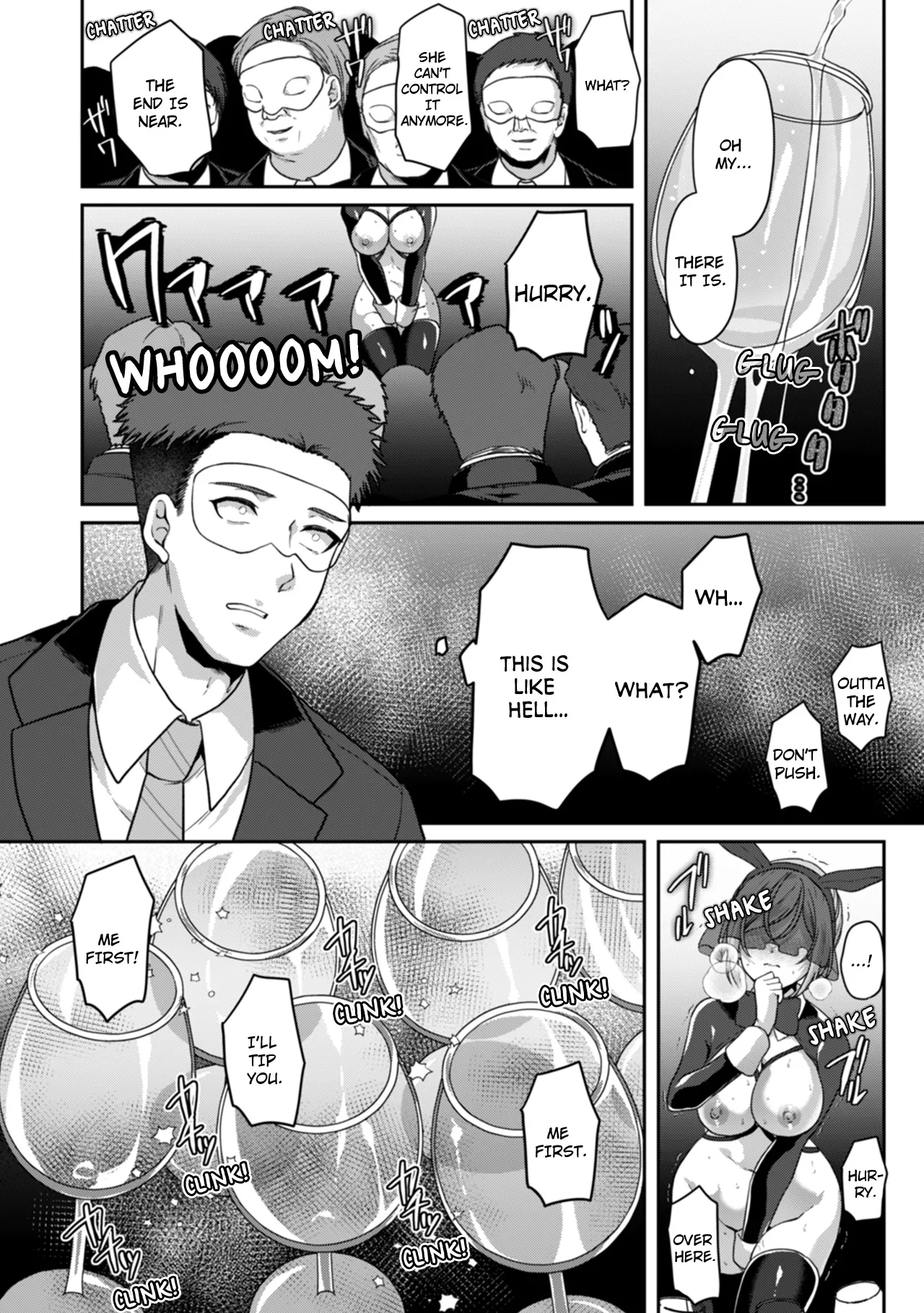Manin Densha de Shikkin Sunzen!? Chikan Danshi no Ijiwaru na Yubi de Ikasare Tsuzuketa OL | Almost Pissing on a Crowded Train?! #1-16 page 400 - full censorship big breasts hentai manga - read online free