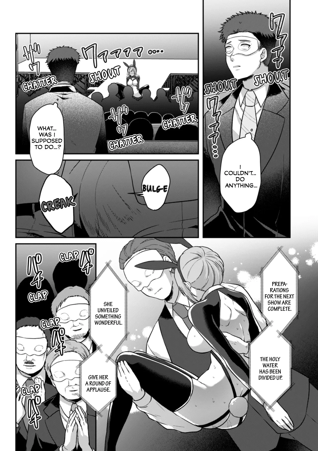 Manin Densha de Shikkin Sunzen!? Chikan Danshi no Ijiwaru na Yubi de Ikasare Tsuzuketa OL | Almost Pissing on a Crowded Train?! #1-16 page 403 - big breasts chastity belt hentai manga - read online free
