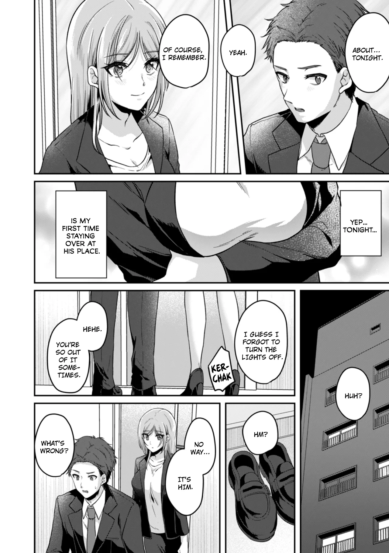 Manin Densha de Shikkin Sunzen!? Chikan Danshi no Ijiwaru na Yubi de Ikasare Tsuzuketa OL | Almost Pissing on a Crowded Train?! #1-16 page 52 - full censorship big breasts hentai manga - read online free