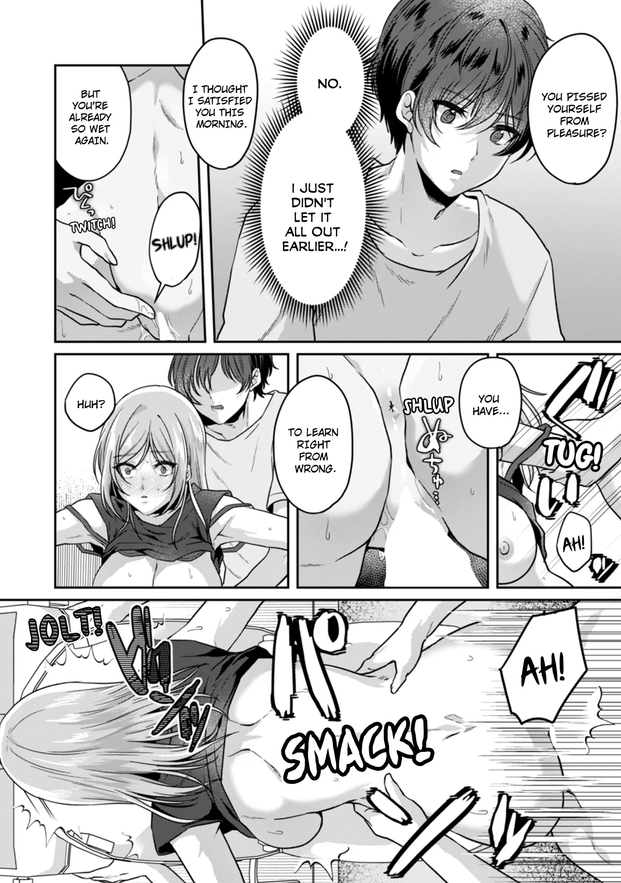 Manin Densha de Shikkin Sunzen!? Chikan Danshi no Ijiwaru na Yubi de Ikasare Tsuzuketa OL | Almost Pissing on a Crowded Train?! #1-16 page 77 - full censorship big breasts hentai manga - read online free