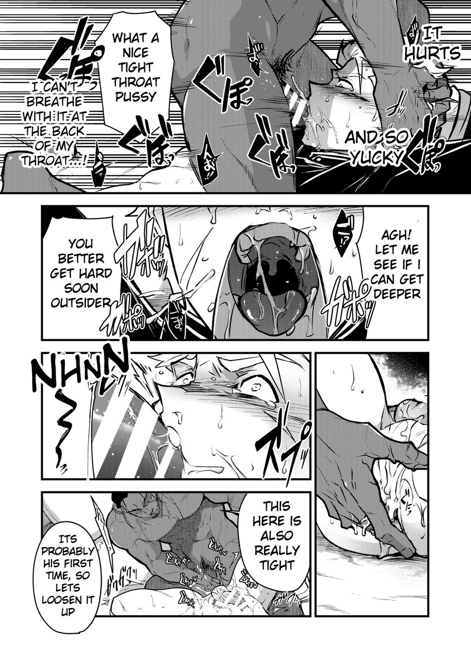 Kurotetsu no Yado Seidorei e to Otsu Kenshi | The Black Iron Inn: A Story of a Swordsman Who Becomes a Sex Slave page 12 original parody - anal dark skin hentai manga - read online free