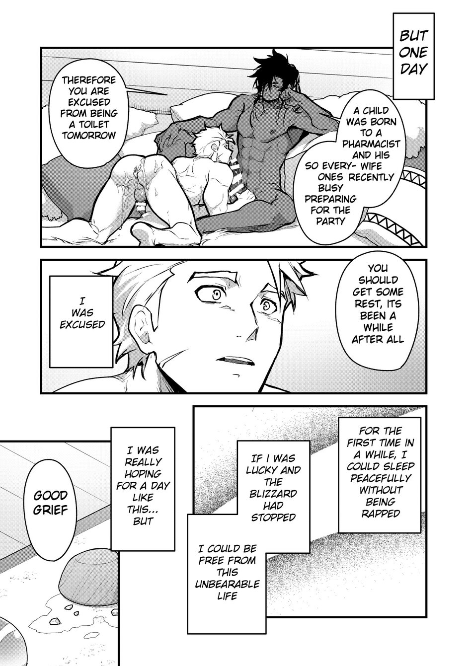 Kurotetsu no Yado Seidorei e to Otsu Kenshi | The Black Iron Inn: A Story of a Swordsman Who Becomes a Sex Slave page 25 original parody - anal dark skin hentai manga - read online free