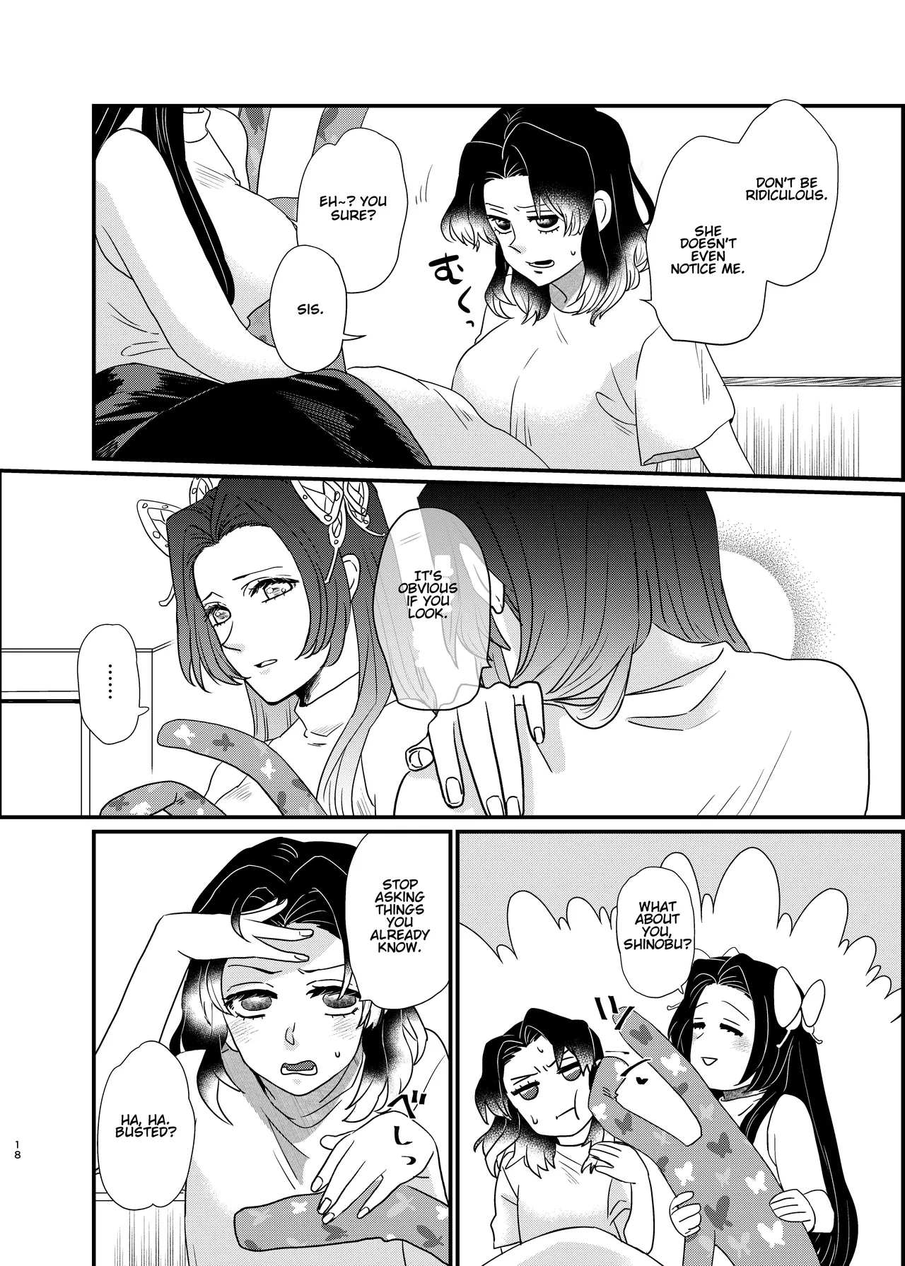Watashi no Alpha page 18 featuring shinobu kochou kimetsu no yaiba parody - futanari big breasts hentai manga - read online free