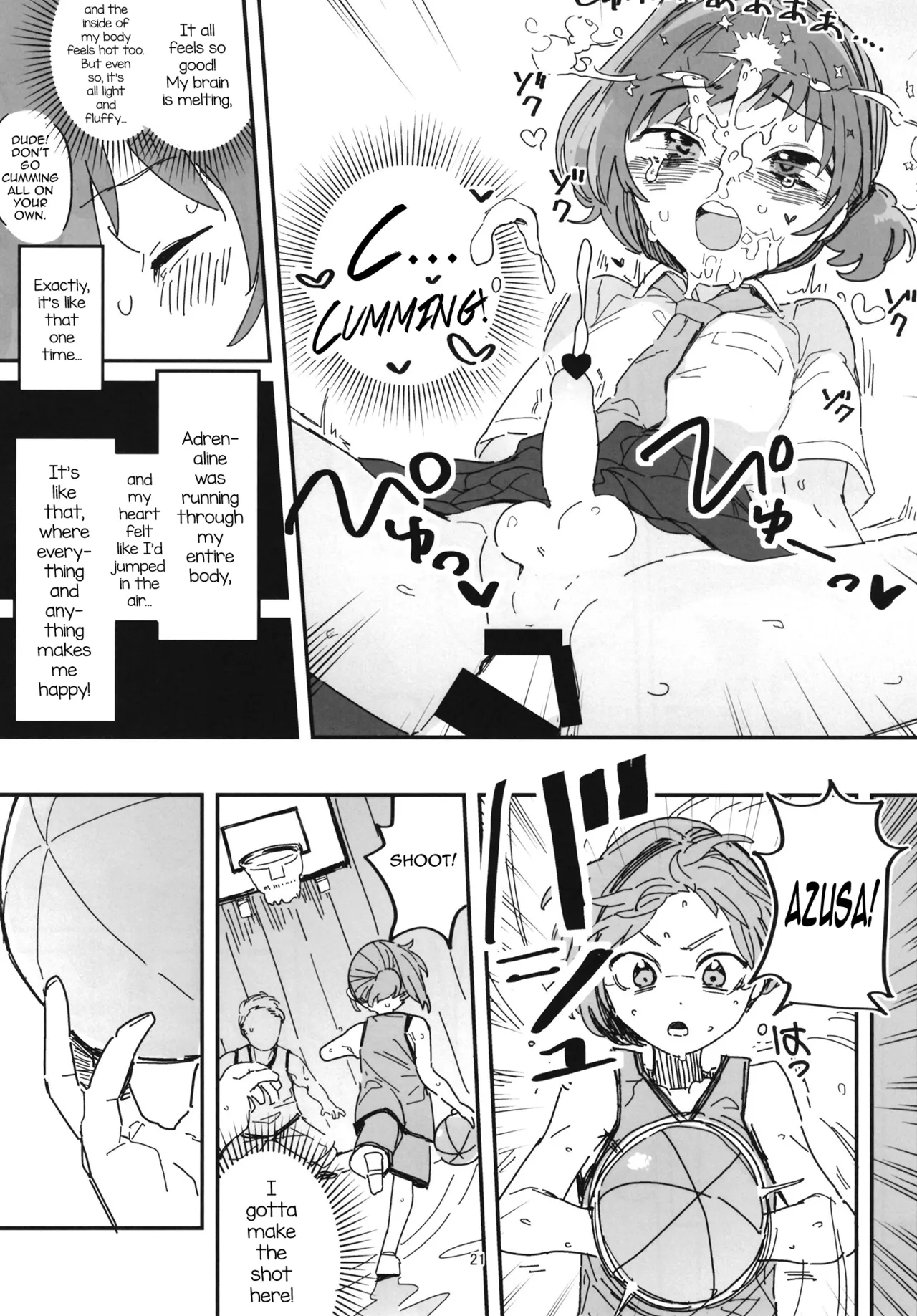 Senpai Josou Meirei page 21 original parody - blowjob blackmail hentai manga - read online free