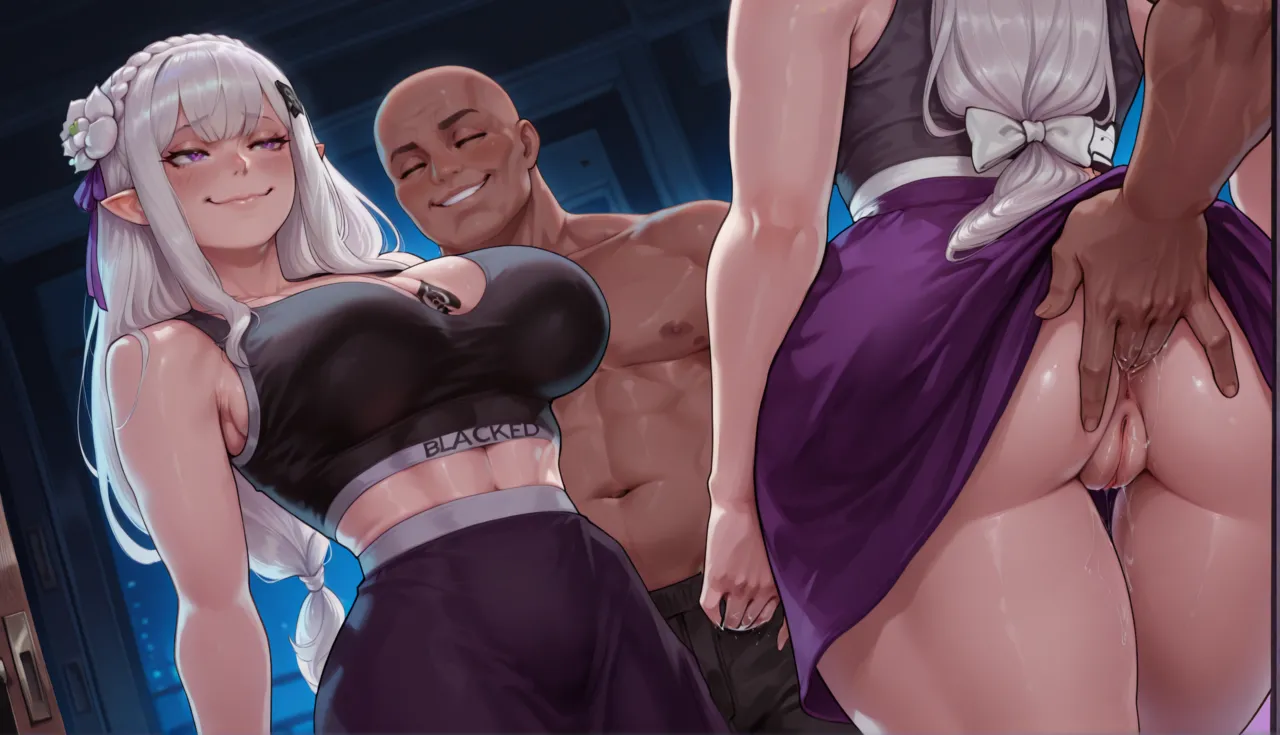 EMILIA - RE:ZERO - 110+ IMAGES kranken ai generated page 107 featuring emilia re zero kara hajimeru isekai seikatsu parody - big breasts uncensored hentai manga - read online free