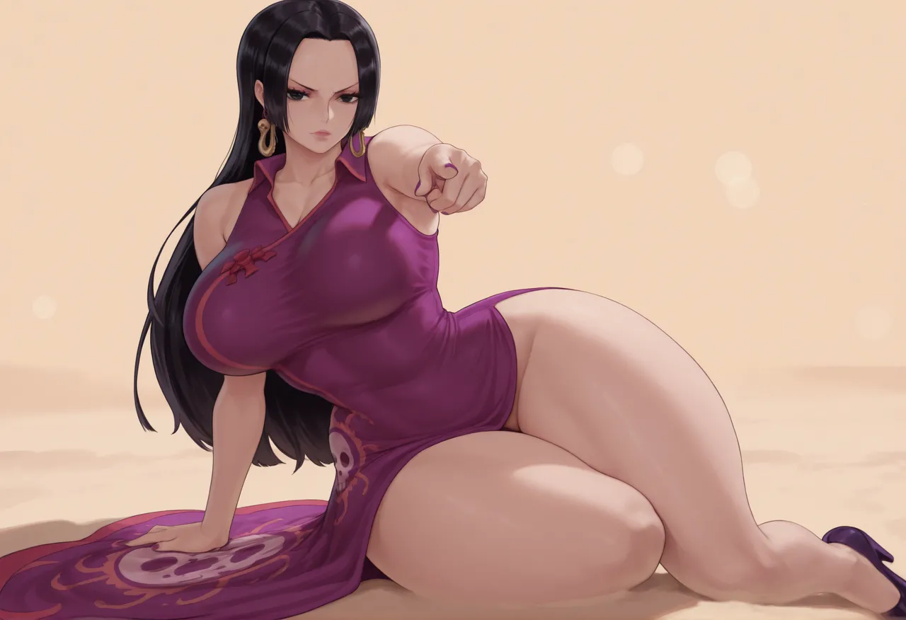 BOA HANCOCK - ONE PIECE - 81 IMAGES  kranken ai generated page 16 featuring boa hancock - big penis uncensored hentai manga - read online free