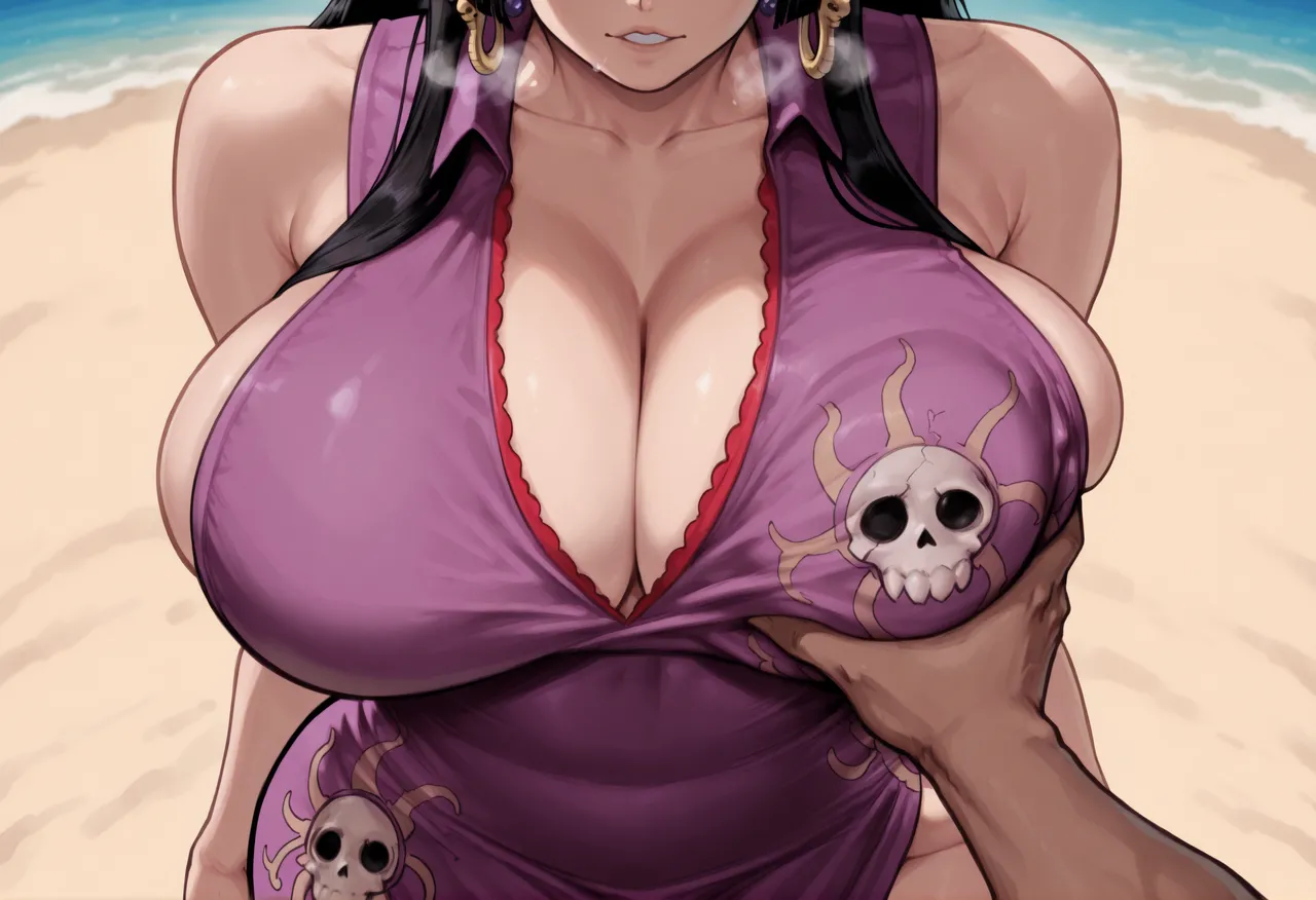 BOA HANCOCK - ONE PIECE - 81 IMAGES  kranken ai generated page 25 featuring boa hancock - big penis uncensored hentai manga - read online free