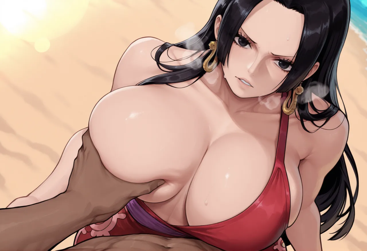BOA HANCOCK - ONE PIECE - 81 IMAGES  kranken ai generated page 26 featuring boa hancock one piece parody - uncensored huge breasts hentai manga - read online free