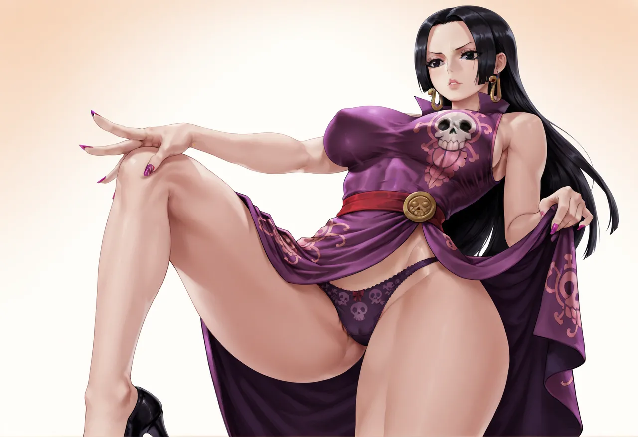 BOA HANCOCK - ONE PIECE - 81 IMAGES  kranken ai generated page 36 featuring boa hancock - big penis uncensored hentai manga - read online free