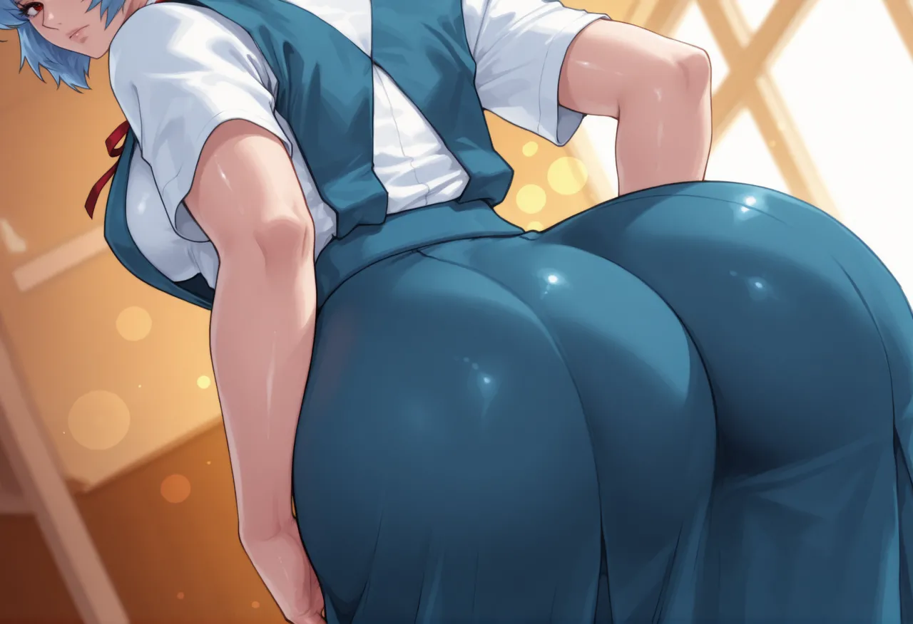 REI AYANAMI - EVANGELION - 140+ IMAGES kranken ai generated page 13 featuring rei ayanami neon genesis evangelion parody - big penis uncensored hentai manga - read online free