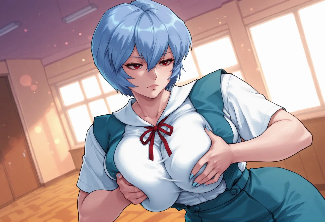 REI AYANAMI - EVANGELION - 140+ IMAGES kranken ai generated - Page 131