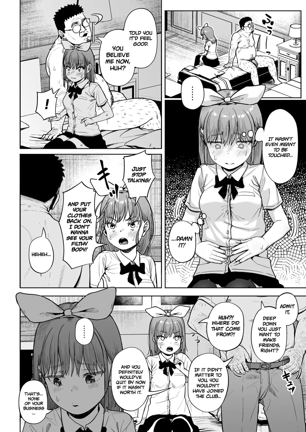 [Circle Mizusane (Mizusane)] Joshi Shashin-bu to Oji-san Shidouin 5 | Girls' Photography Club and the Uncle Instructor 5 [English] [Project Valvrein] page 55 original parody - sole male x-ray hentai manga - read online free