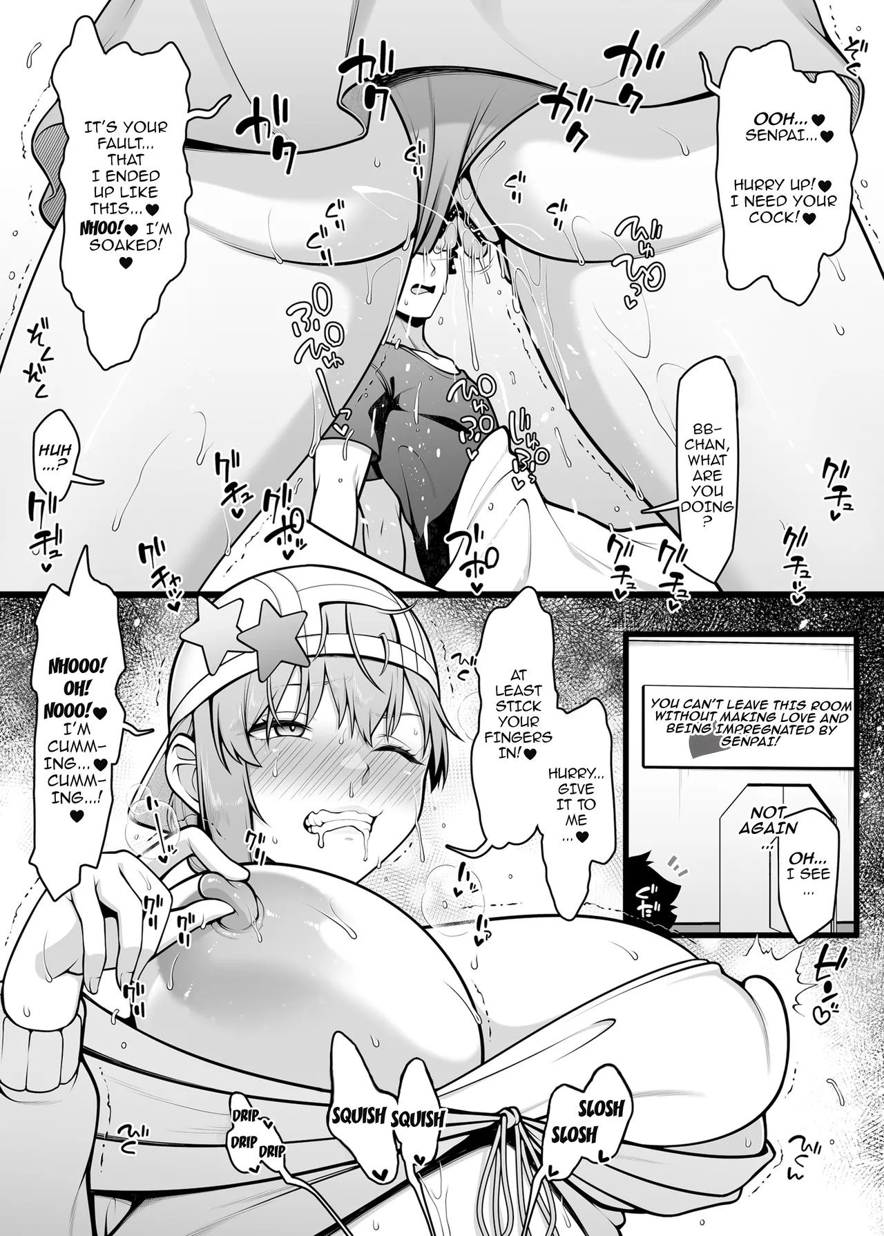 [Banana Koubou (Ao Banana)] BB-chan to Icha Love Sex de Jusei Shinaito Derarenai Heya | Room Where We Can't Get Out Until I Impregnate BB-chan (Fate/Grand Order) [English] {Doujins.com} [Digital] (Maosimp) - Page 9