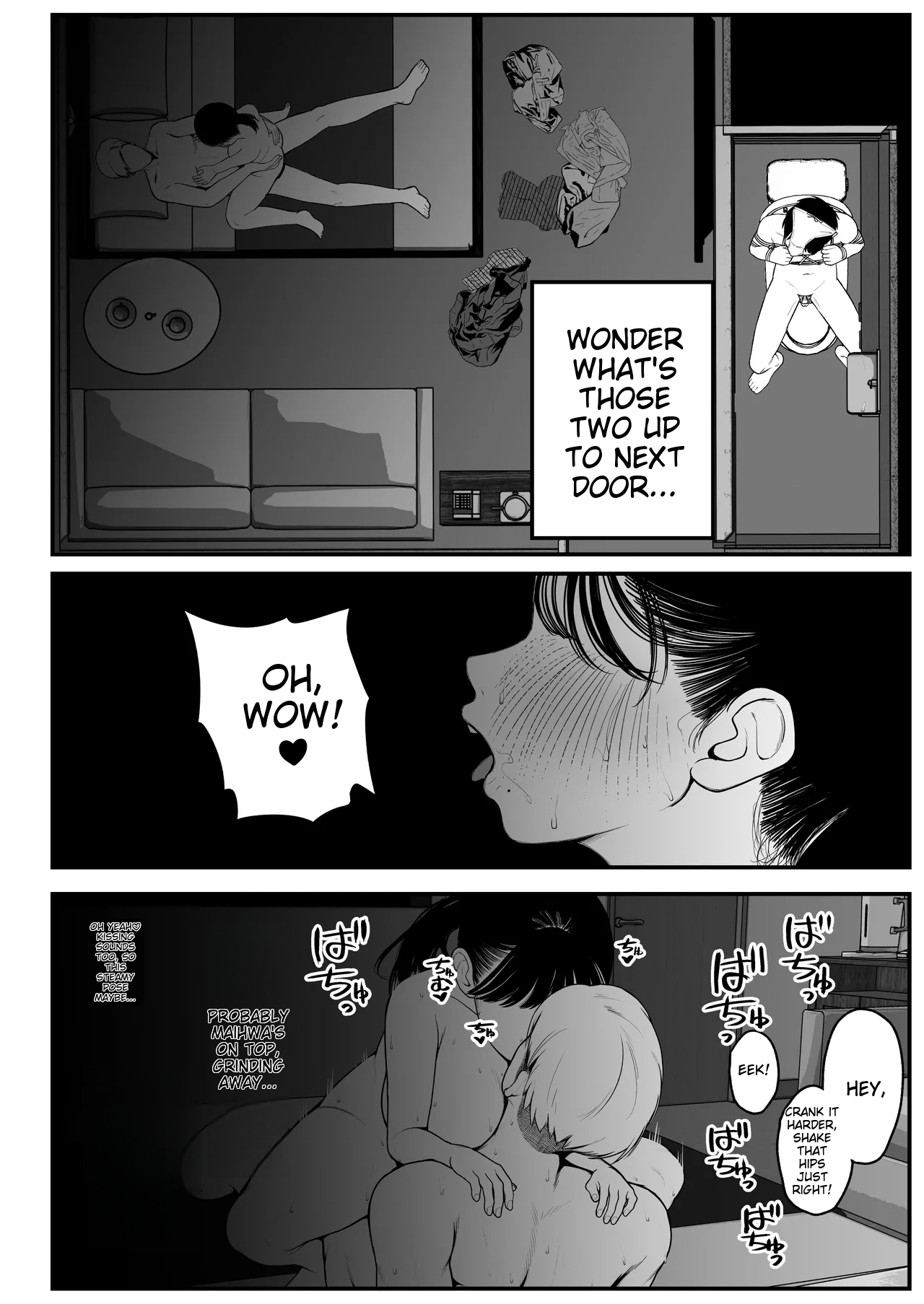 [Yumekawa Dododo-chan] Boku to Kanojo to Goshujin-sama no Fuyuyasumi 1-3 [English] page 50 original parody - big penis big areolae hentai manga - read online free