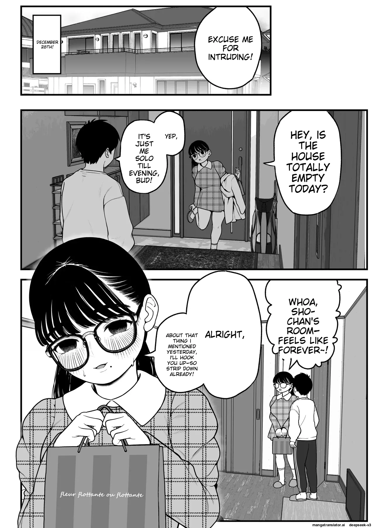 [Yumekawa Dododo-chan] Boku to Kanojo to Goshujin-sama no Fuyuyasumi 1-3 [English] page 62 original parody - big penis big areolae hentai manga - read online free