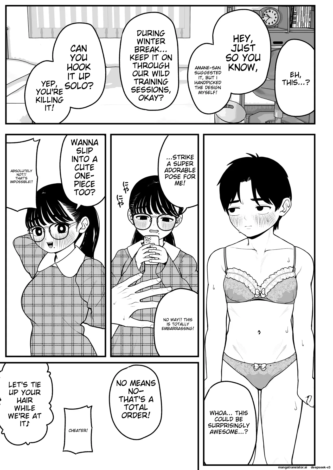 [Yumekawa Dododo-chan] Boku to Kanojo to Goshujin-sama no Fuyuyasumi 1-3 [English] page 63 original parody - big penis big areolae hentai manga - read online free