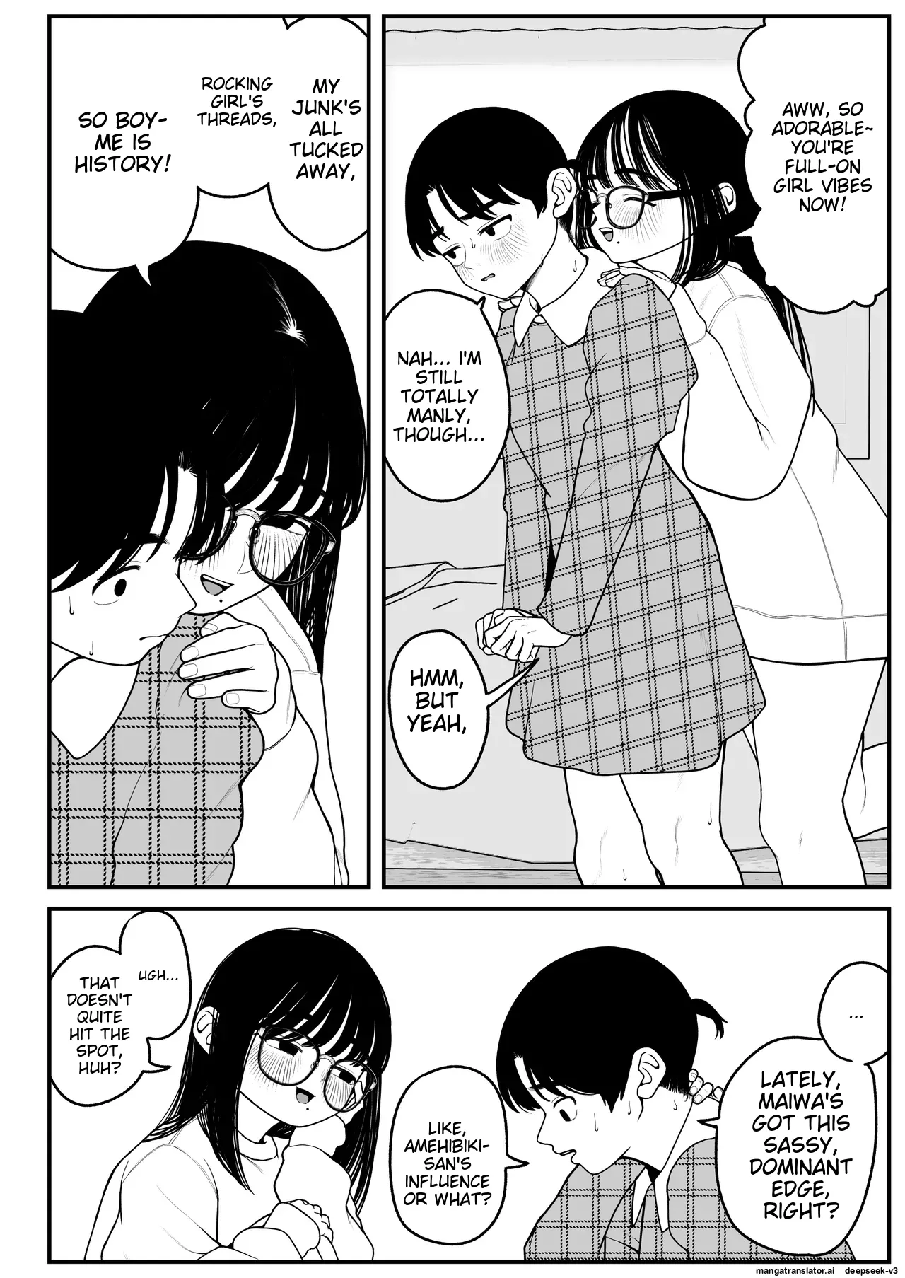 [Yumekawa Dododo-chan] Boku to Kanojo to Goshujin-sama no Fuyuyasumi 1-3 [English] page 64 original parody - big penis big areolae hentai manga - read online free