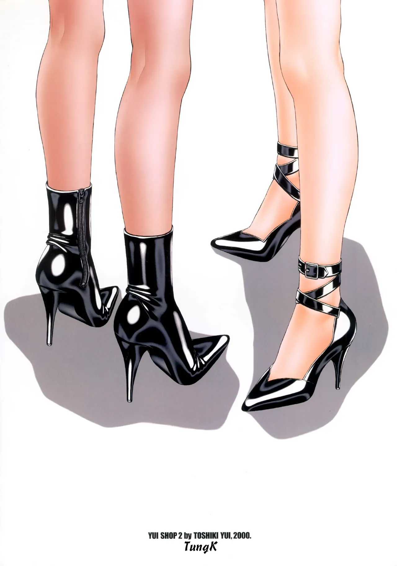 YuiShop 1-4 page 105 - full color thigh high boots hentai manga - read online free