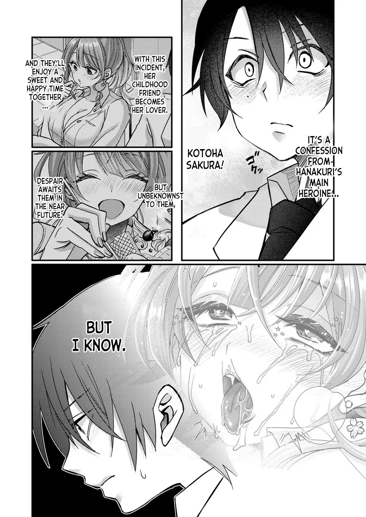 Eroge Sekai ni Tensei Shita ore ga, Oshi e no ai de Netorare Hiroin o Shiawaseni Suru. ch.1-8 page 49 - kissing big breasts hentai manga - read online free