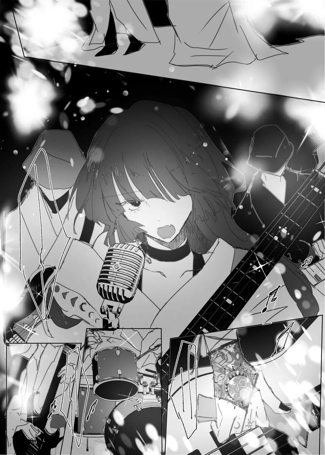 Pink medicine page 23 featuring kikuri hiroi bocchi the rock parody - yuri females only hentai manga - read online free