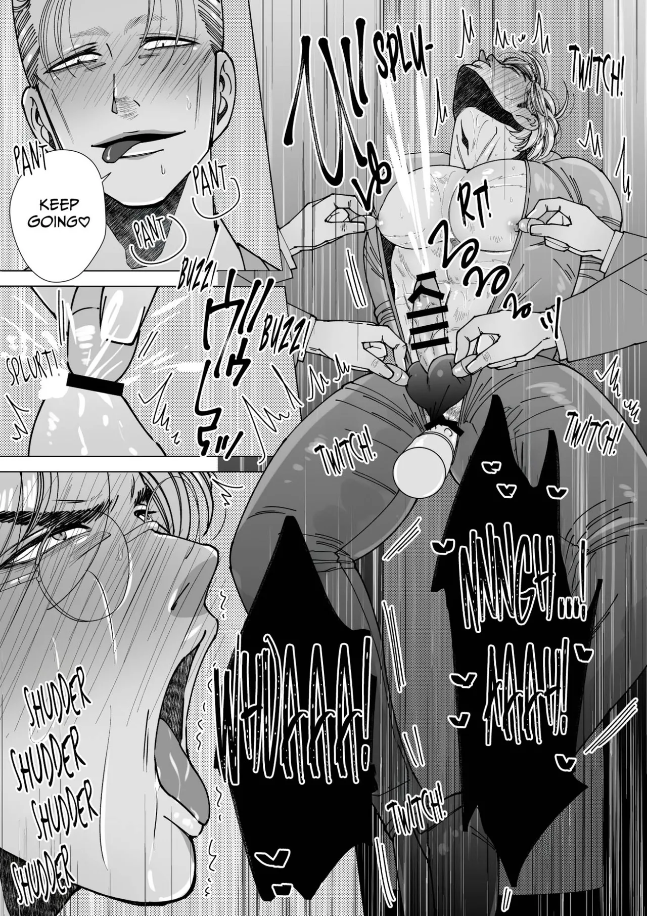 Mob x Koroshiya | Mob x Hit Man Chapters 1-3 page 21 - glasses prostate massage hentai manga - read online free