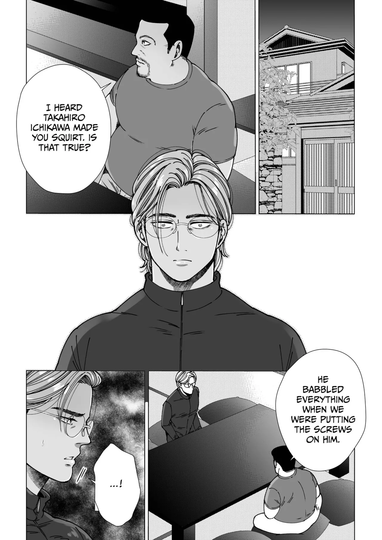 Mob x Koroshiya | Mob x Hit Man Chapters 1-3 page 37 - glasses prostate massage hentai manga - read online free