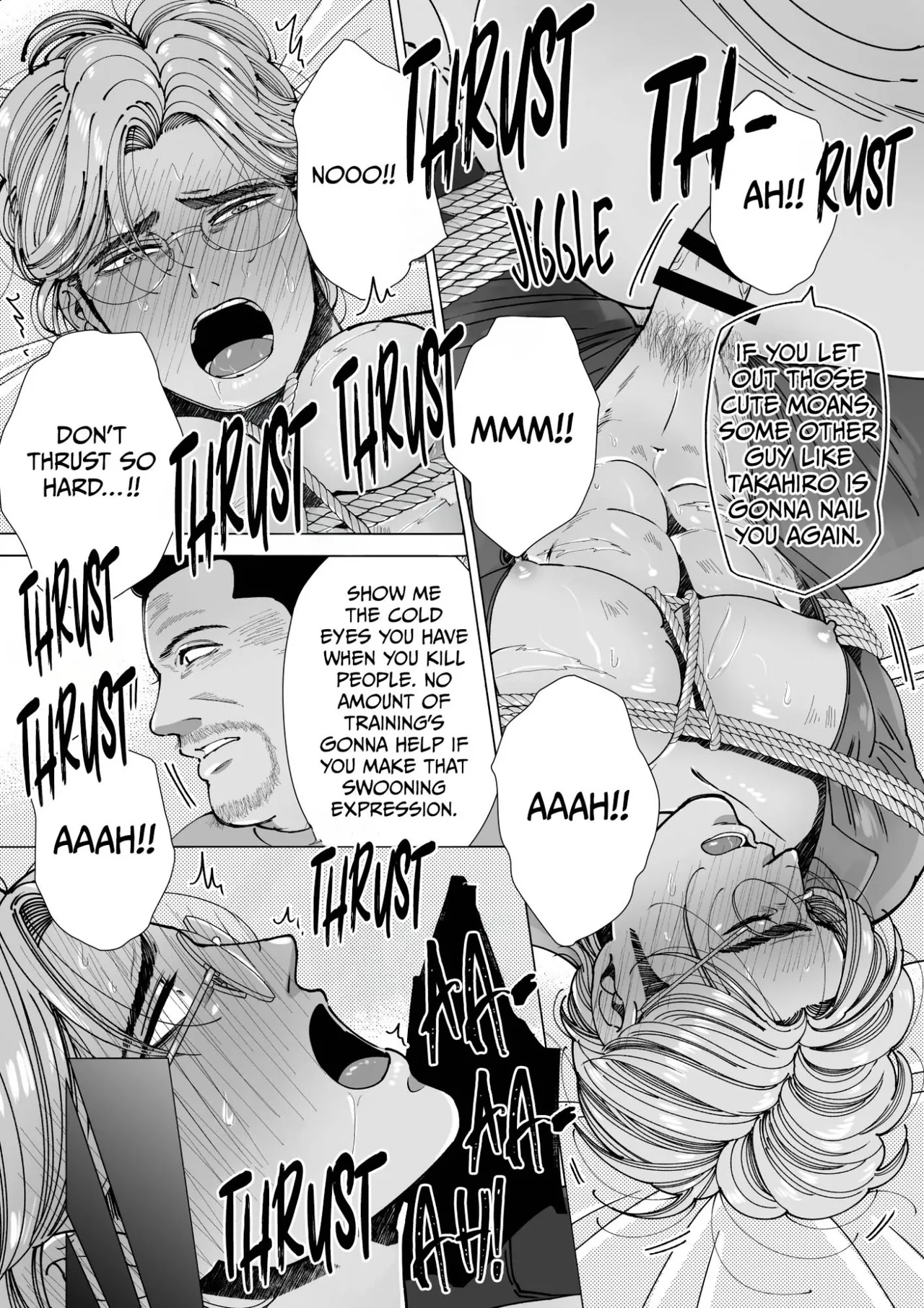 Mob x Koroshiya | Mob x Hit Man Chapters 1-3 page 47 - x-ray glasses hentai manga - read online free