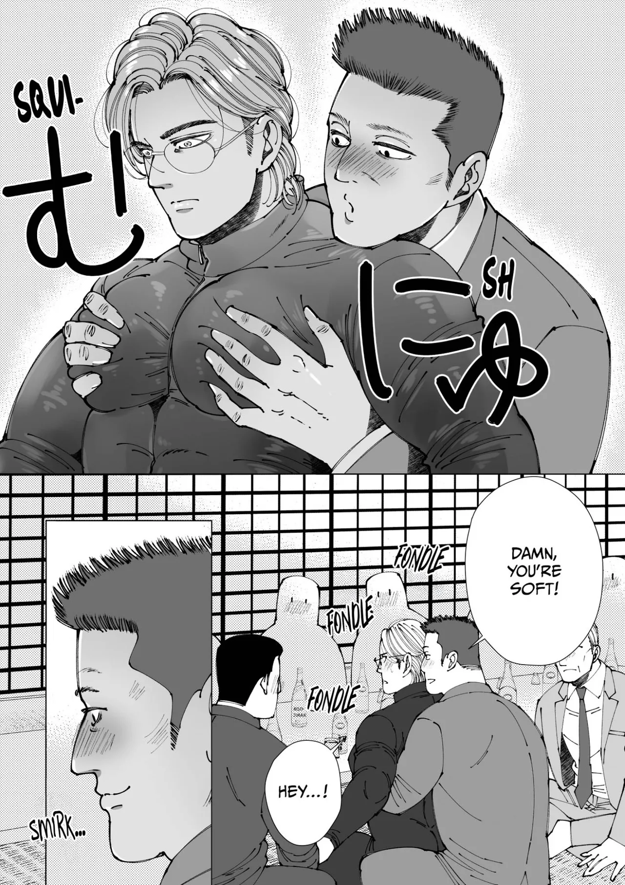 Mob x Koroshiya | Mob x Hit Man Chapters 1-3 page 58 - x-ray glasses hentai manga - read online free