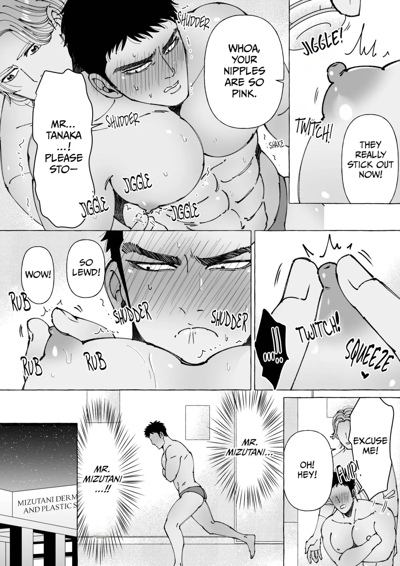 Sawatte Tatasete, Kanbotsu Chikubi. | Touch Me and Make My Inverted Nipples Hard Chapters 1-3 page 36 - muscle lab coat hentai manga - read online free