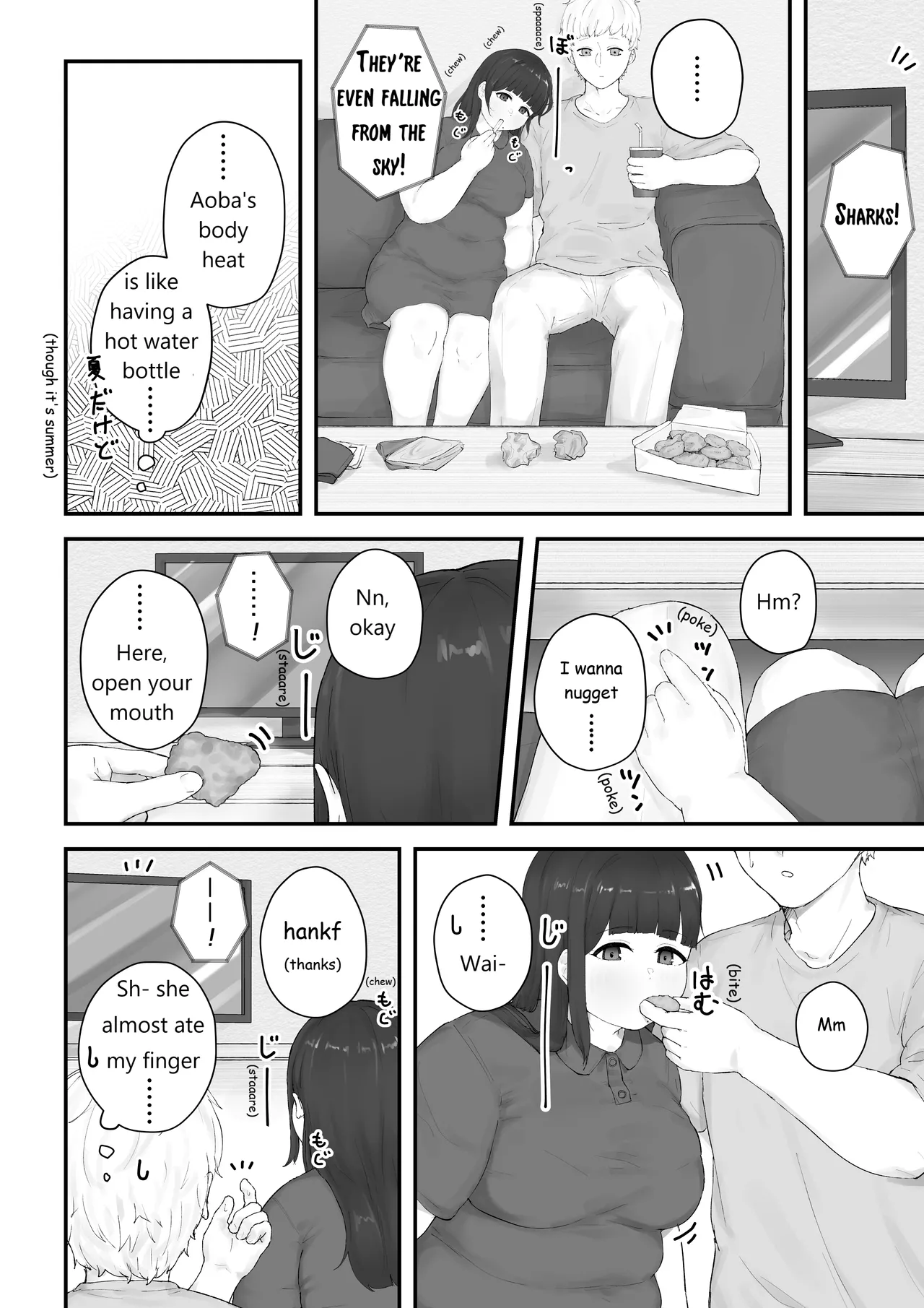 Aoba's Weight Gain page 12 original parody - bbw weight gain hentai manga - read online free