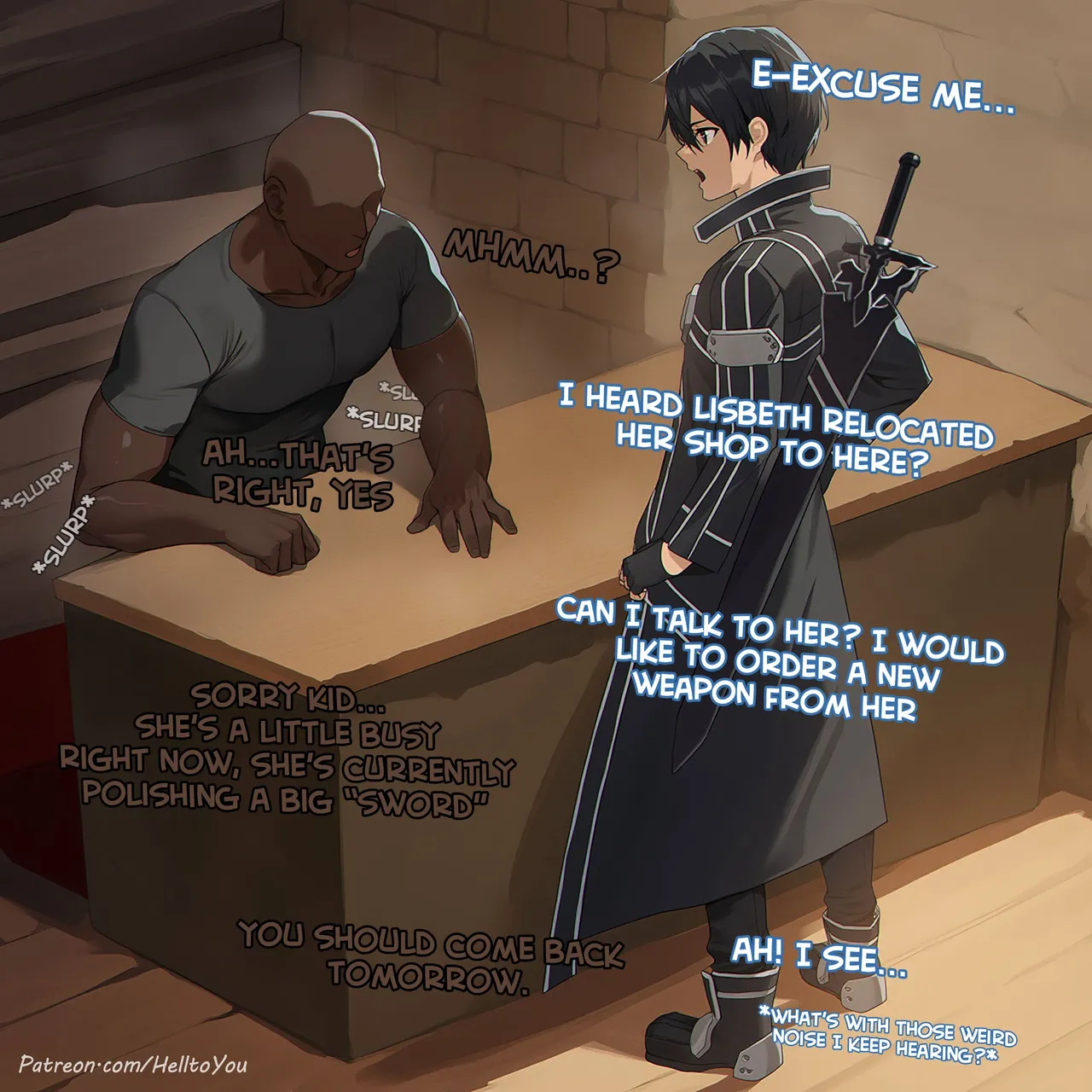 Sword art online Netorare Gallery page 30 featuring rika shinozaki sword art online parody - big penis big breasts hentai manga - read online free