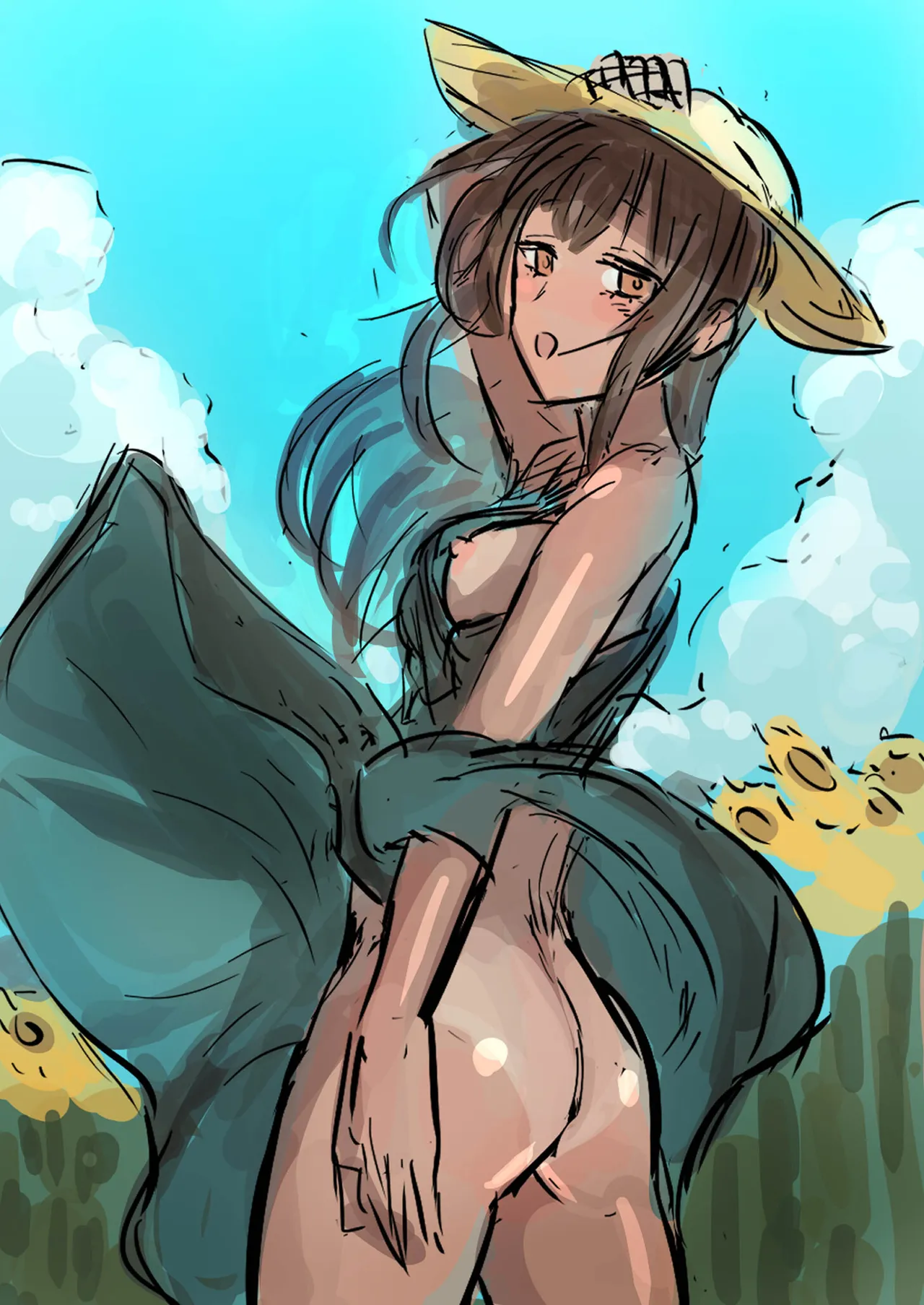 Hiyake Bishoujo ga Yuuwaku Shite Kurunda ga page 191 - sole female sole male hentai manga - read online free