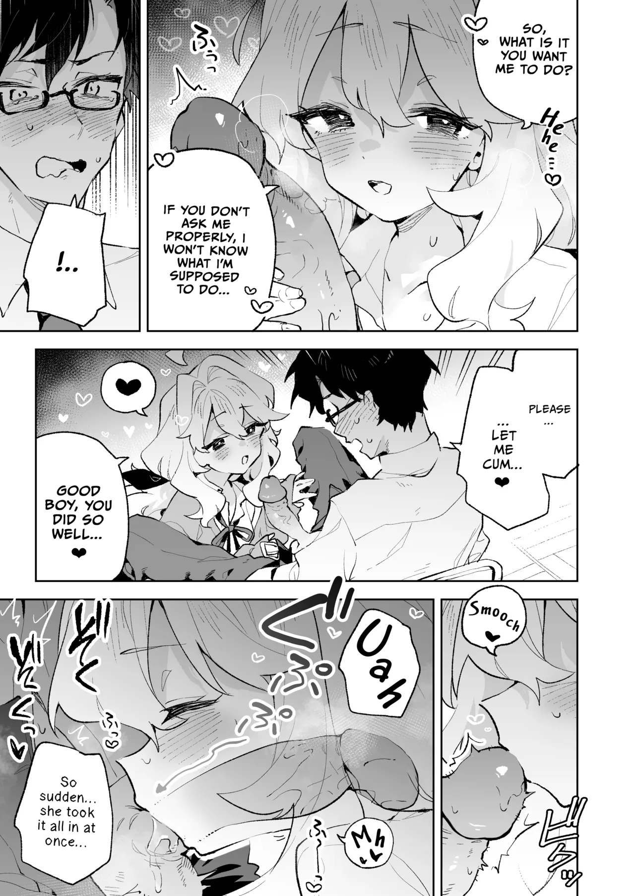 Senpai no Kakkoii Oshasei Misete kudasai | Senpai, please show me your coolest orgasm page 22 original parody - sole female sole male hentai manga - read online free