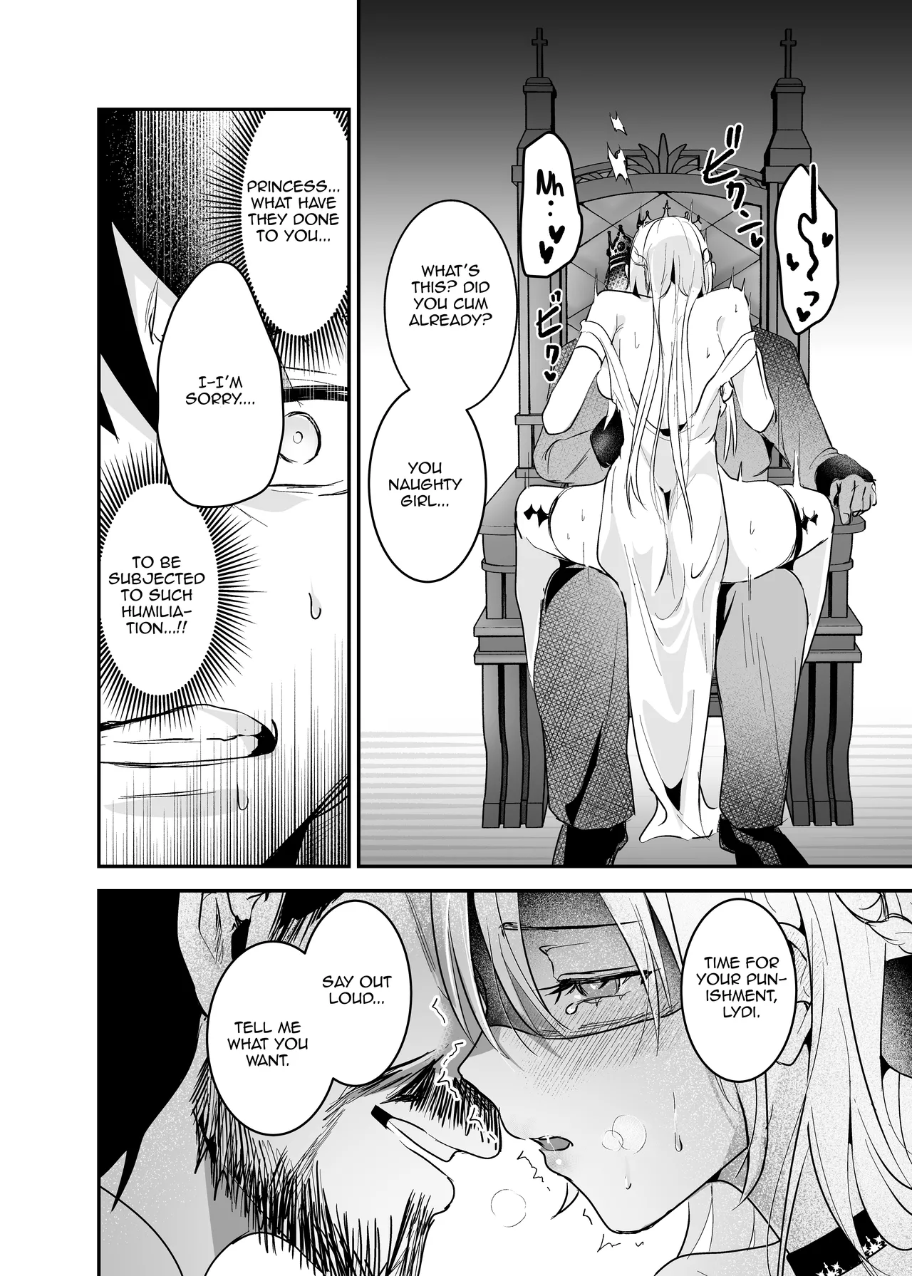 Oujo Kanraku 2 | Princess Fall 2 page 22 original parody - humiliation netorare hentai manga - read online free