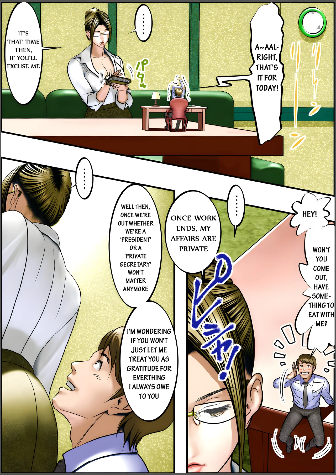 [JUNNY] Microne Magazine [III] Sanzun-Shachou [ENG] (Version Hd Imagen) page 17 - big breasts glasses hentai manga - read online free