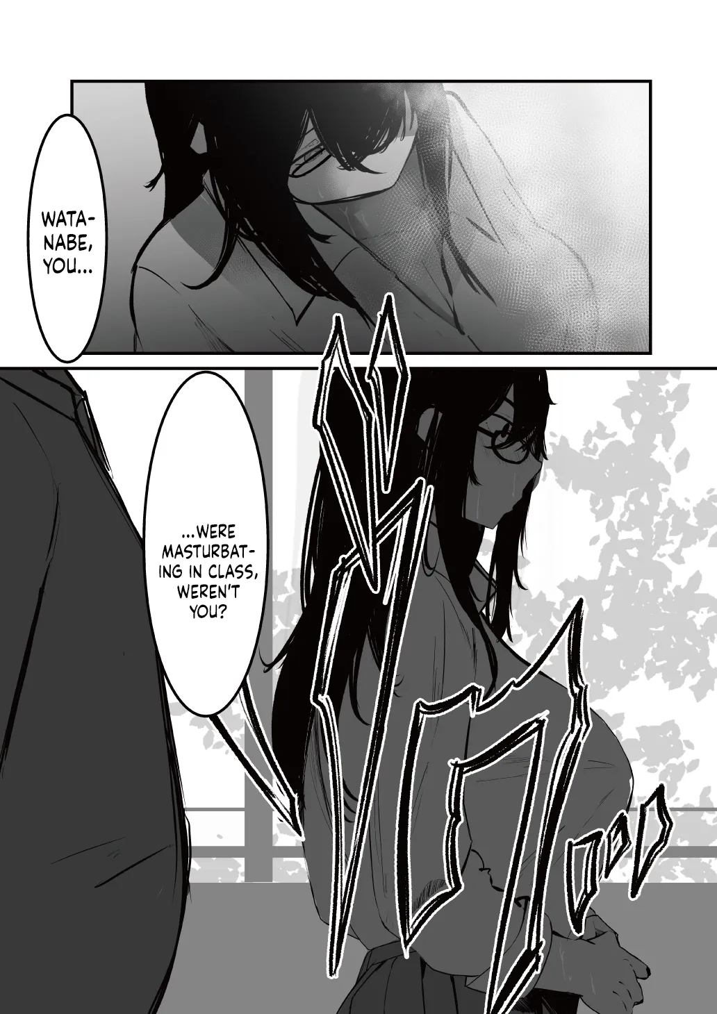 Seifuku no Shita | Under The Uniform page 13 original parody - glasses masturbation hentai manga - read online free