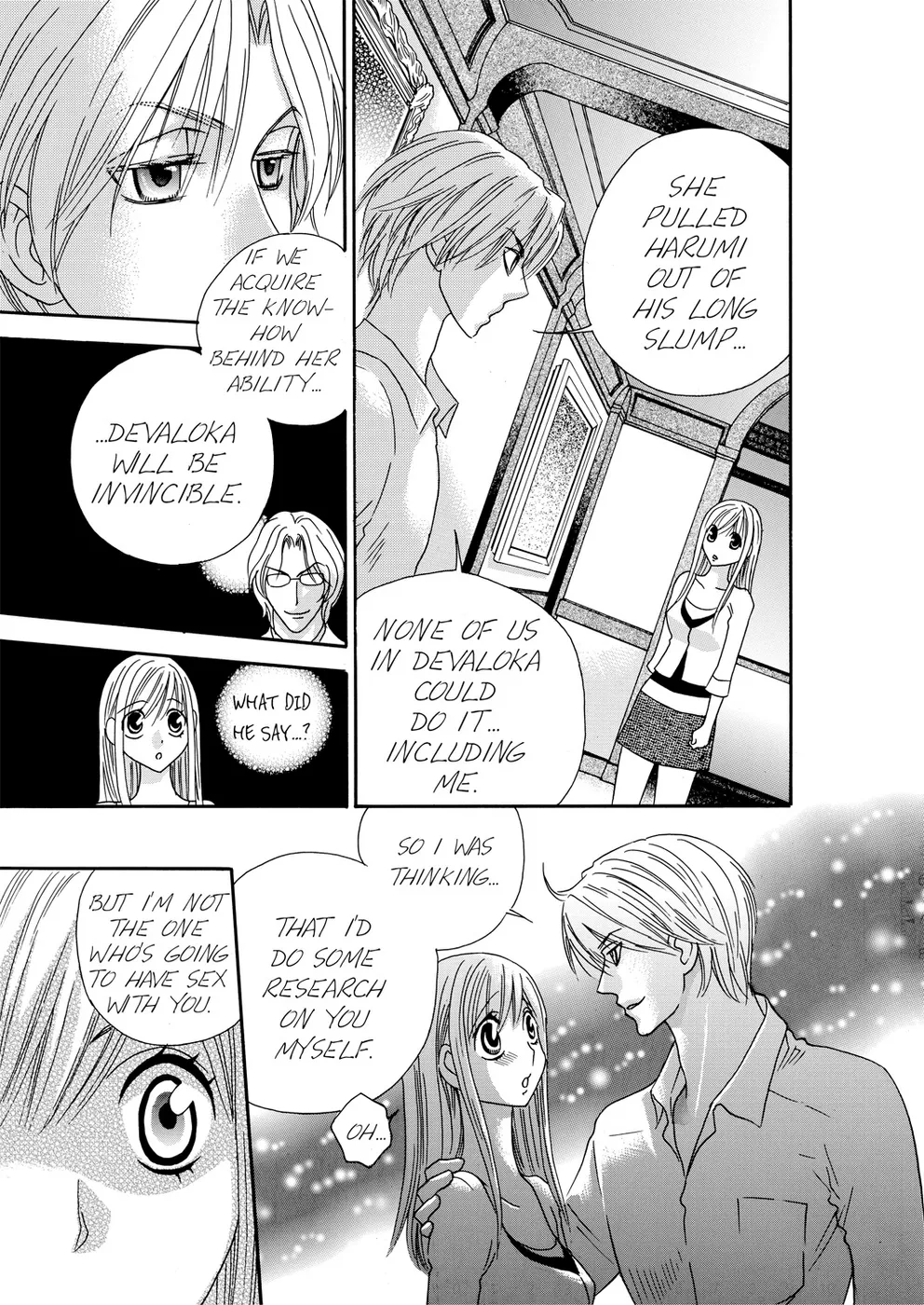 [Rio Fukuda] Kyousei § Idenshi Kouhai - Tensai no Kodane wo Harame! | Genetic Potential Chapters 1-4 (Complete) [English] page 44 - fingering hentai manga - read online free